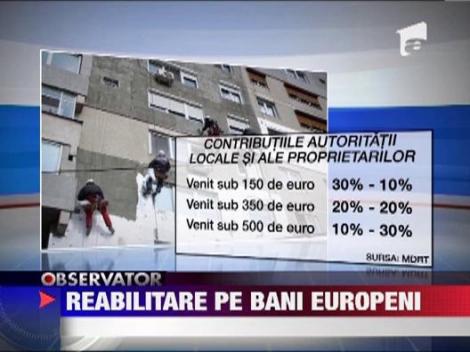 Fonduri europene pentru reabilitarea termica a blocurilor