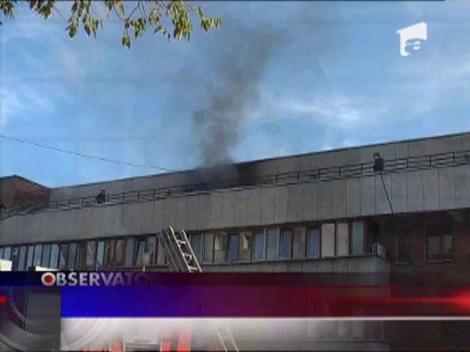 Un angajat al DGFP din Olt a fost la un pas sa arda de viu