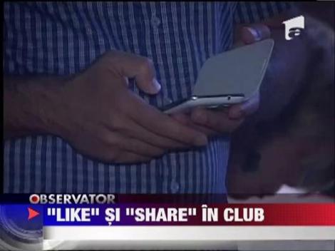 Cluburile au devenit noile sali de internet! Facebookul si internetul pe mobil au devenit o dependent in club