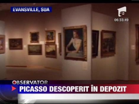 Tablou al lui Picasso, crezut disparut timp de 50 de ani, descoperit intr-un muzeu din Indiana