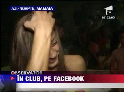 Facebook-ul si internetul pe mobil au devenit o dependenta pentru petrecaretii din cluburi