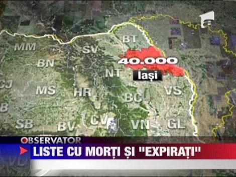 Datele transmise CCR de Guvern: 34.654 persoane radiate din liste, 512.379 cu CI expirate, 3.052.397 romani in strainatate