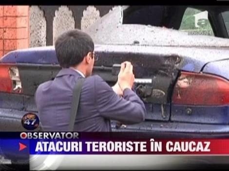 Sapte politisti rusi, ucisi intr-un atentat sinucigas in Ingusetia