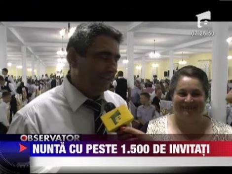 Nunta cu peste 1500 de invitati in Tara Oasului