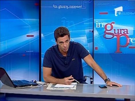 Mircea Badea: "Daca stranut spre Cristi Danilet as putea fi acuzat de violenta fizica"