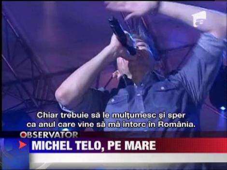 Michel Telo a plecat din Romania!