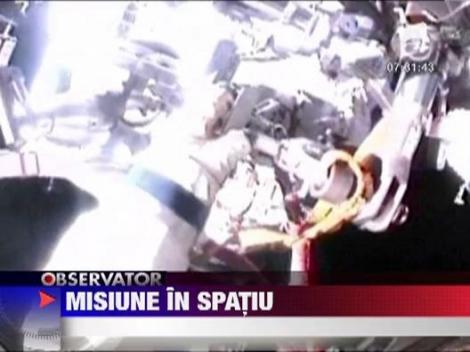 Misiune in spatiu pentru doi veterani cosmonauti