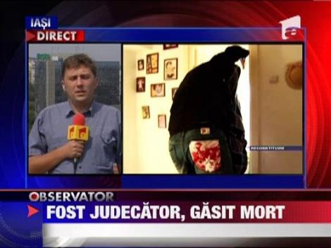 Moarte violenta pentru un fost judecator din Tecuci