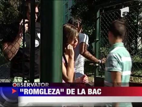 BAC-ul de toamna - Proba la "romgleza"