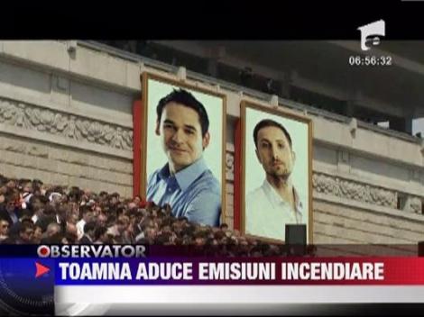 Toamna aduce emisiuni incendiare la Antena 1