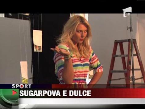 Maria Sharapova este dulce, dulce de tot!