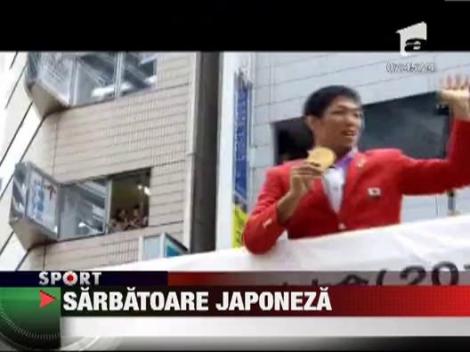 Sportivii japonezi medaliati la Londra au fost sarbatoriti la Tokyo