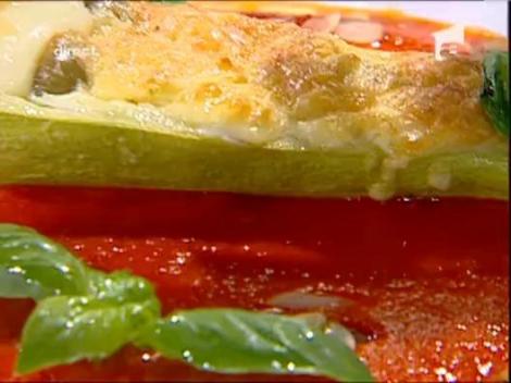 "Dovlecei umpluti cu branzeturi"