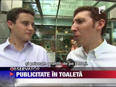 Cele mai bune idei de afaceri vin pe WC: "Sa vindem hartie igienica publicitara!"