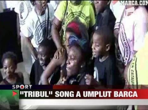 Camerunezul Song de la FC Barcelona are 10 frati si 17 surori