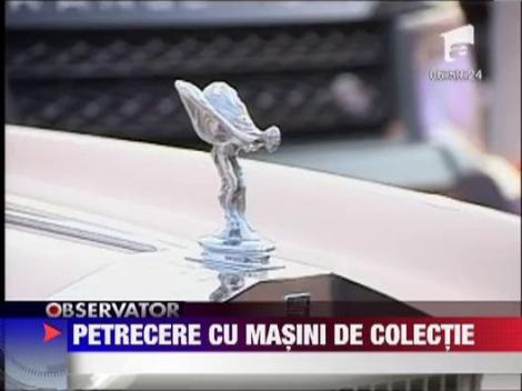 Petrecere cu masini de colectie la Mamaia