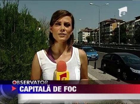 Bucurestiul, cel mai fierbinte punct al Europei. Restrictii de circulatie pentru TIR-uri din cauza caniculei