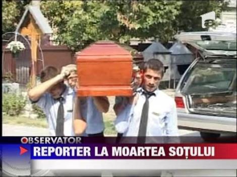Sotia pilotului mort la Craiova, trimisa la locul accidentului ca jurnalist