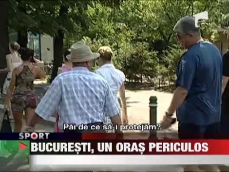 Ardelenii au fost la un pas sa fie loviti de o masina