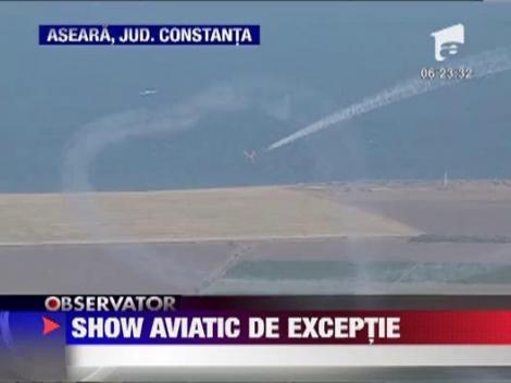 Show aviatic de exceptie la Tuzla
