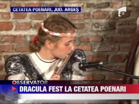 Festivalul medieval Dracula Fest s-a desfasurat la cetatea Poenari