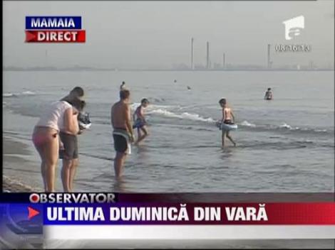 Ultima duminica din vara pe litoral