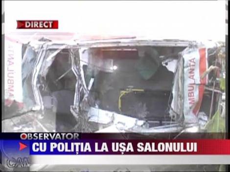 Tanarul care a furat ambulanta de la spitalul din Barlad a vrut sa se disculpe