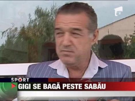 Gigi Becali ii face echipa si lui Sabau