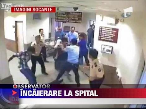 Bataie crunta intr-un spital din Turcia, intre agentii de securitate si rudele unui pacient