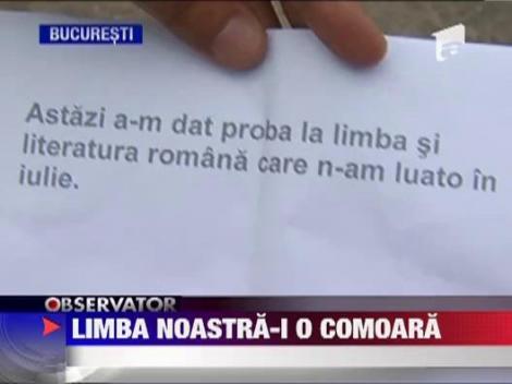Bacalaureat 2012, sesiunea de toamna: Cum s-au descurcat elevii la "Limba si literatura romana"