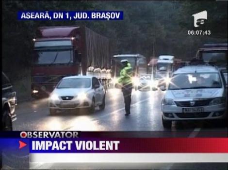 Accident grav pe DN1: Trei persoane si-au pierdut viata