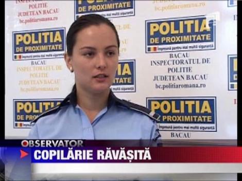 UPDATE / Un adolescent de 16 ani este banuit ca ar fi violat o copila de 5 ani