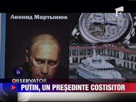 Opozitia rusa denunta stilul opulent de viata al lui Vladimir Putin