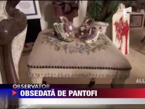 O obsedata de pantofi are acasa aproape 17 mii de pantofi!