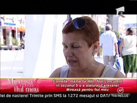 Cornelia, mama lui Alin, se intalneste cu Elena, fosta iubita a acestuia