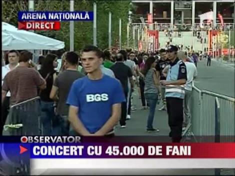 Concert RHCP  cu 45000 fani