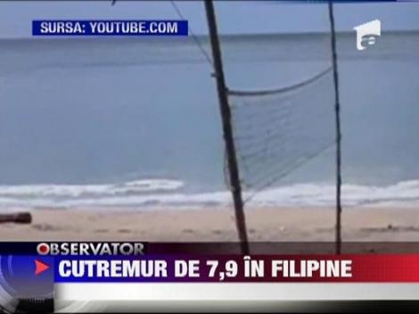Cutremur de 7,6 grade in Filipine! A fost emisa alerta de tsunami