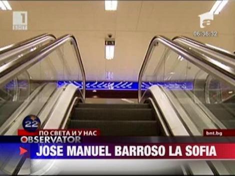 Presedintele Comisiei Europene, Jose Manuel Barroso, la Sofia