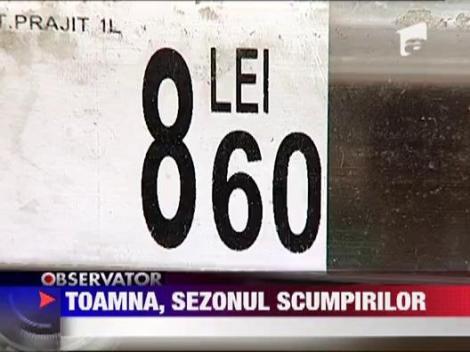 Scumpiri pe banda rulanta