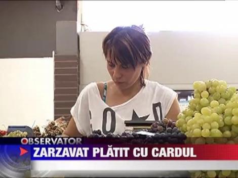 Zarzavat platit cu cardul