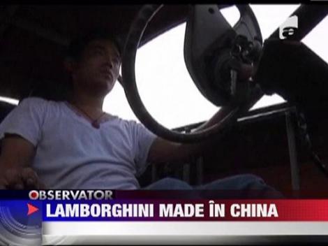 Un tanar de 28 de ani si-a construit propriul Lamborghini