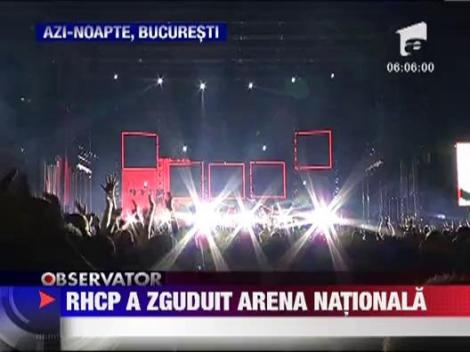 Red Hot Chili Peppers si-a incantat fanii veniti la Arena Nationala