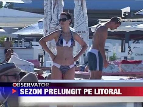 Sezon prelungit pe litoral