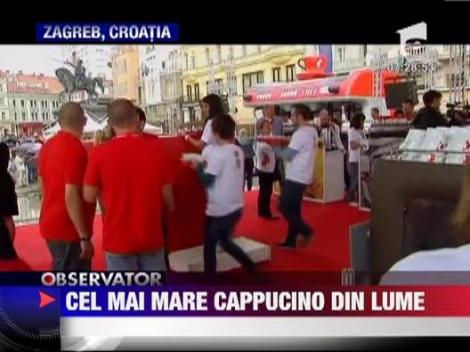 Cel mai mare cappucino din lume
