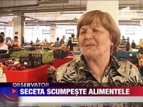 Seceta scumpeste alimentele. Vezi cu cat vor creste preturile la carne sau lactate!