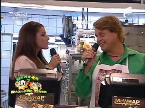 Razvan si Dani au inceput noul sezon dintr-un fast-food