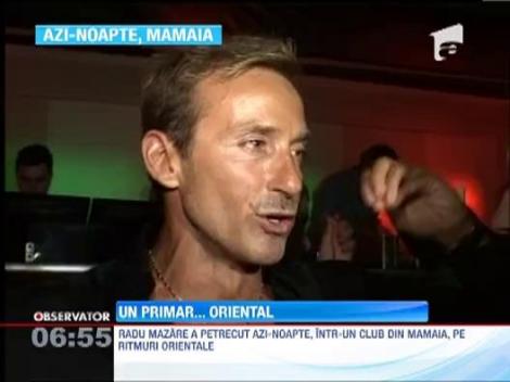 Radu Mazare a facut show pe ritmuri orientale