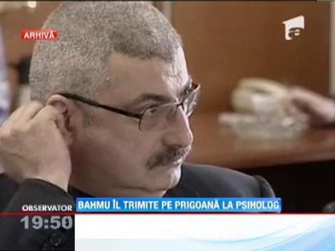 Adriana Bahmuteanu il trimite pe Prigoana la psiholog