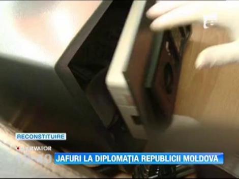 Diplomati moldoveni jefuiti in Bucuresti