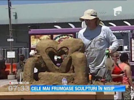 SUA: Cele mai grandioase sculpturi in nisip si un premiu de... 20.000 de dolari!